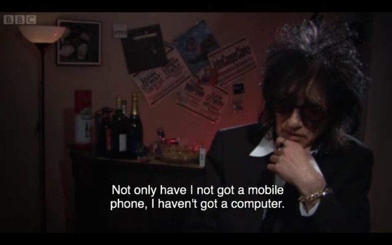 “Not only have I not got a mobile phone, I haven't got a computer.” --John Cooper Clarke on technology