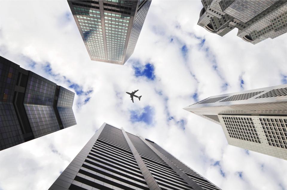 Airplane Sky